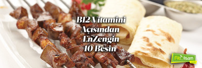 B12 Vitamini İçeren Besinler