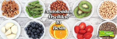 Antioksidan Özellikte 10 Besin